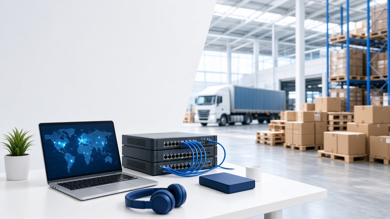 IT systems and logistics supply working together